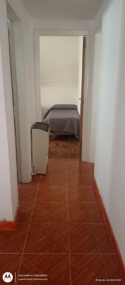 ALQUILER TEMPORAL DEPARTAMENTO 3 AMBIENTES ZONA POMPEYA. HASTA 5 PERSONAS.