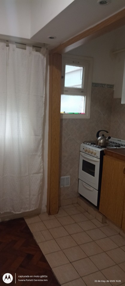 VENTA DEPARTAMENTO 1 1/2 AMBIENTE DIVIDIDO CENTRO.
